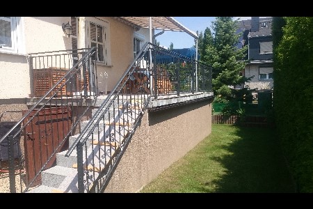 gelaender terrasse verzinkt beschichtet